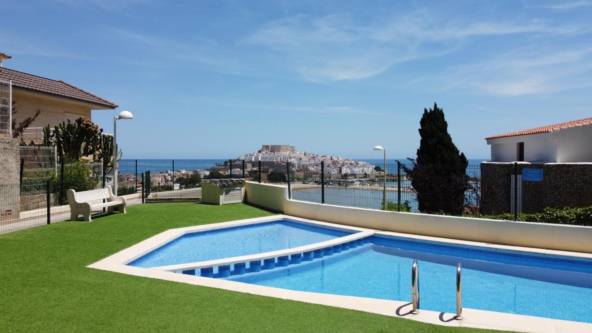 Blue Marine Apartment Peniscola Bagian luar foto