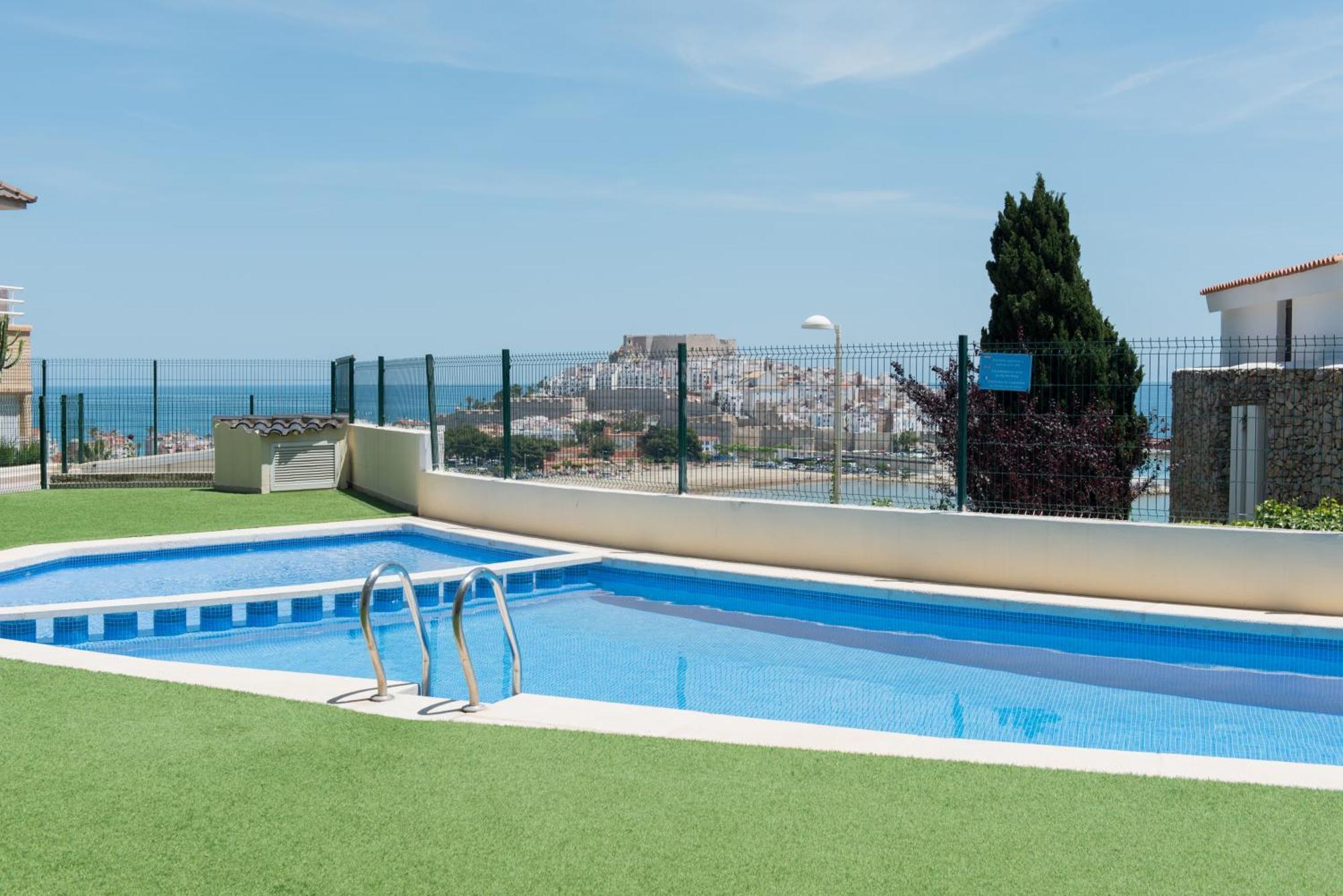 Blue Marine Apartment Peniscola Bagian luar foto
