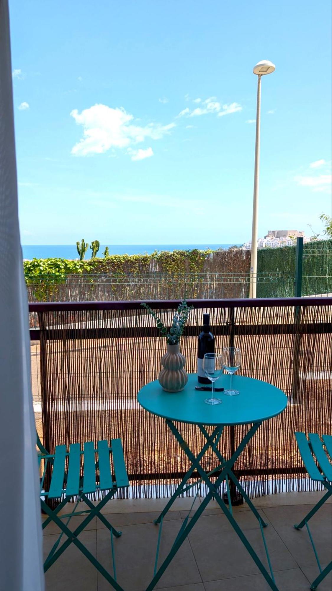 Blue Marine Apartment Peniscola Bagian luar foto